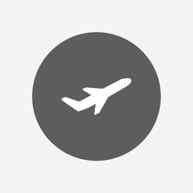 Seyahat işareti simgesi.