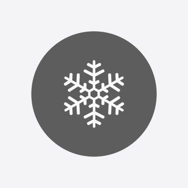 Kar tanesi işareti simgesi.