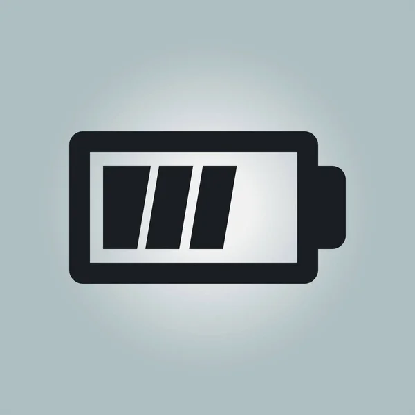 Icône de signe de batterie . — Image vectorielle