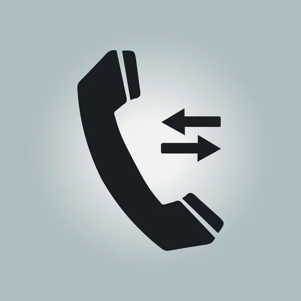 Телефонний знак сімбол — стоковий вектор