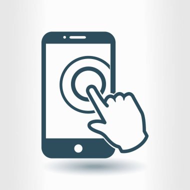 El işaretçi simgesi.