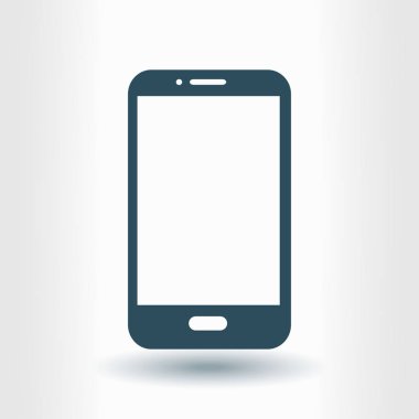Smartphone işareti simgesi.