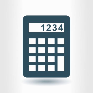 Hesap makinesi işareti simgesi.