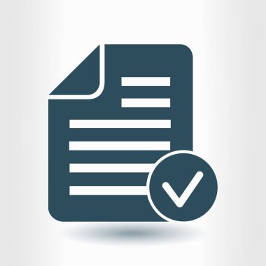 Belge işareti simgesi.