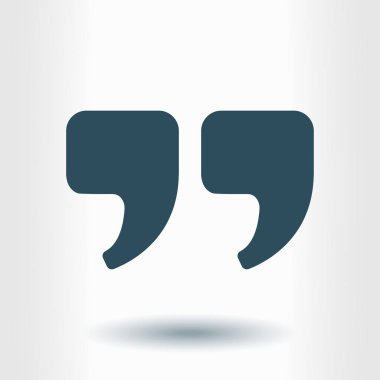 Konuşma işareti simgesi.