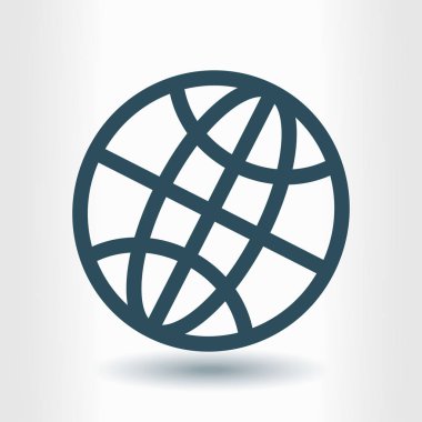 Küre işareti simgesi.