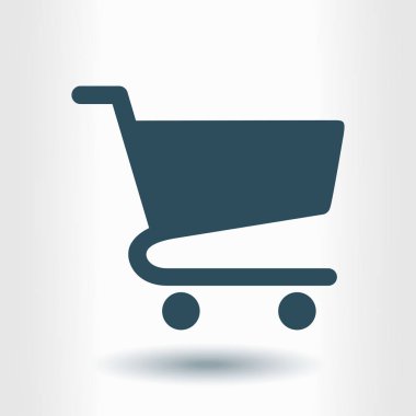 alışveriş grafik simgesi.