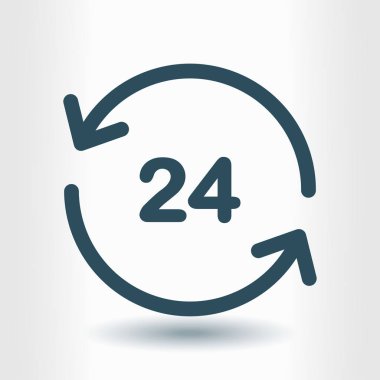 Saat bir gün simgesini açın..