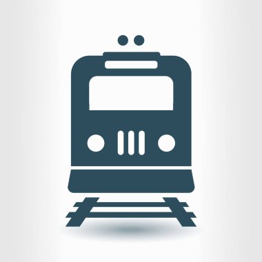 Tren işareti simgesi.