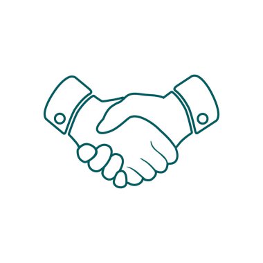 El sıkışma işareti simgesi.