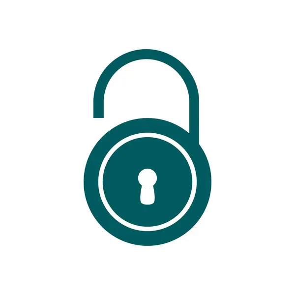 Icon of unlock. — Stock Vector