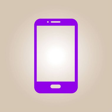 Smartphone işareti simgesi.