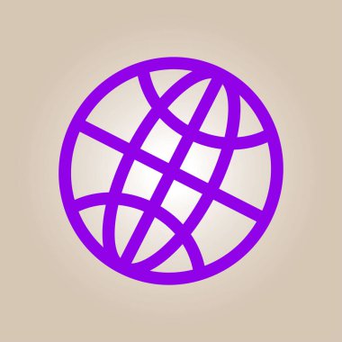 Küre işareti simgesi.