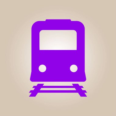 Tren işareti simgesi.