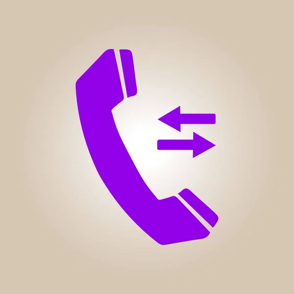 Simbol de señal de teléfono — Vector de stock