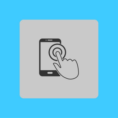 El işaretçi simgesi.