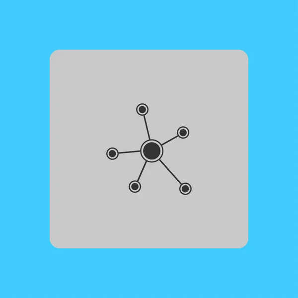 Symbole réseau . — Image vectorielle