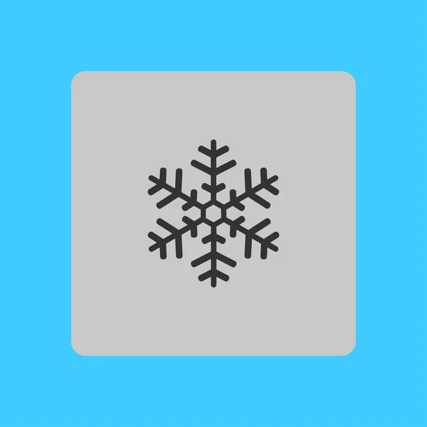 Ícone de sinal floco de neve . — Vetor de Stock