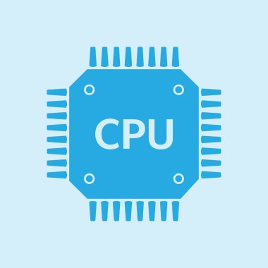 Mikroçip işareti simgesi.