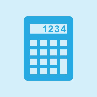 Hesap makinesi işareti simgesi.