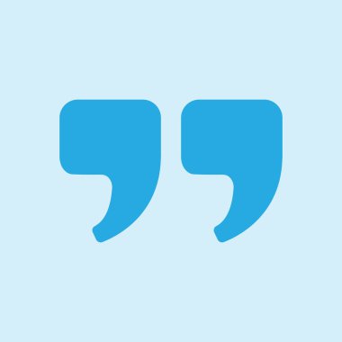 Konuşma işareti simgesi.