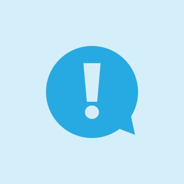 Ünlem işareti simgesi.