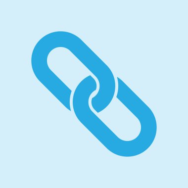 Zincir işareti simgesi.