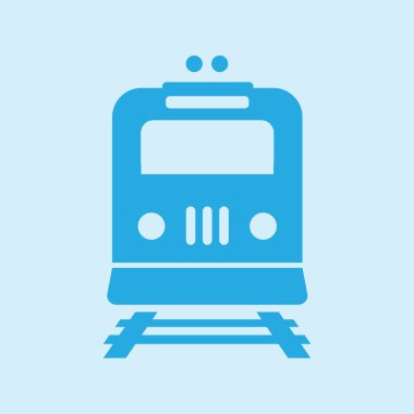 Tren işareti simgesi.