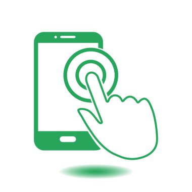 El işaretçi simgesi.