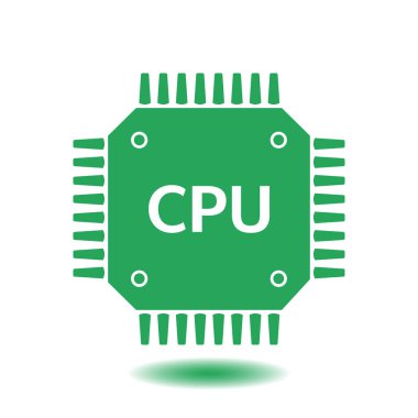 Mikroçip işareti simgesi.