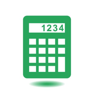 Hesap makinesi işareti simgesi.