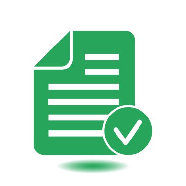 Belge işareti simgesi.