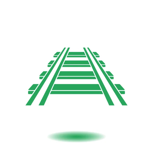 Signo ferroviario . — Vector de stock