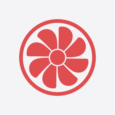 Havalandırma işareti simgesi.