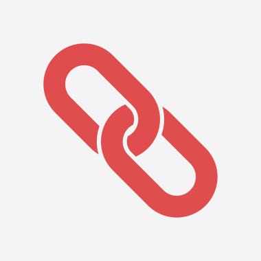 Zincir işareti simgesi.