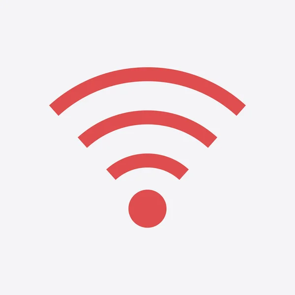 Simbolo segno Wifi . — Vettoriale Stock
