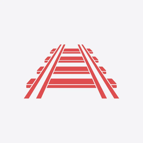 Signo ferroviario . — Vector de stock