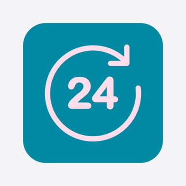 Saat bir gün simgesini açın..