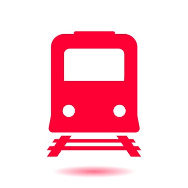 Tren işareti simgesi.