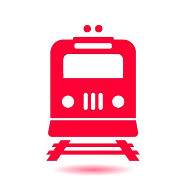 Tren işareti simgesi.