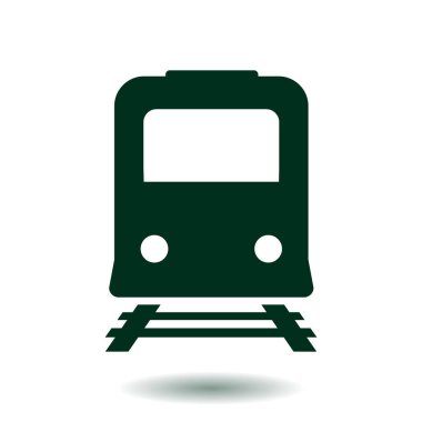 Tren işareti simgesi.