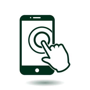 El işaretçi simgesi.