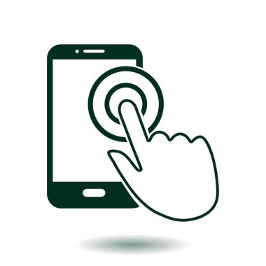 El işaretçi simgesi.