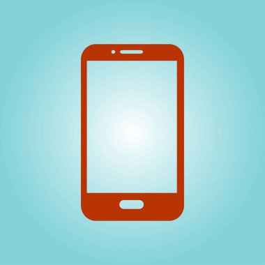 Smartphone işareti simgesi.