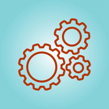 Dişli işareti simgesi.