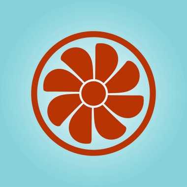 Havalandırma işareti simgesi.