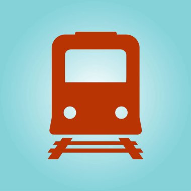 Tren işareti simgesi.