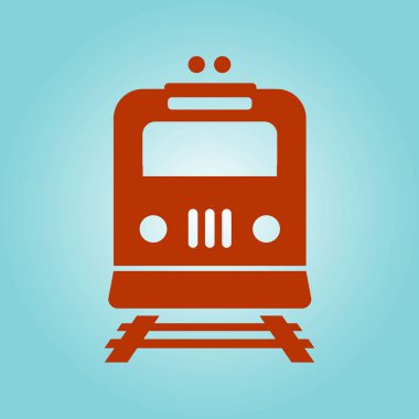 Tren işareti simgesi.