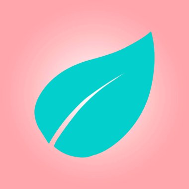 Yaprak işareti simgesi.