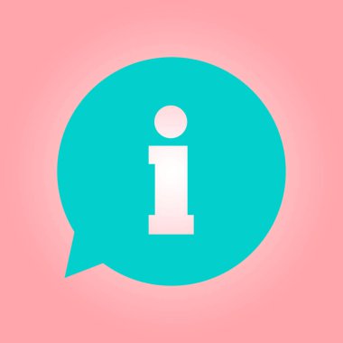 bilgi işareti simgesi.